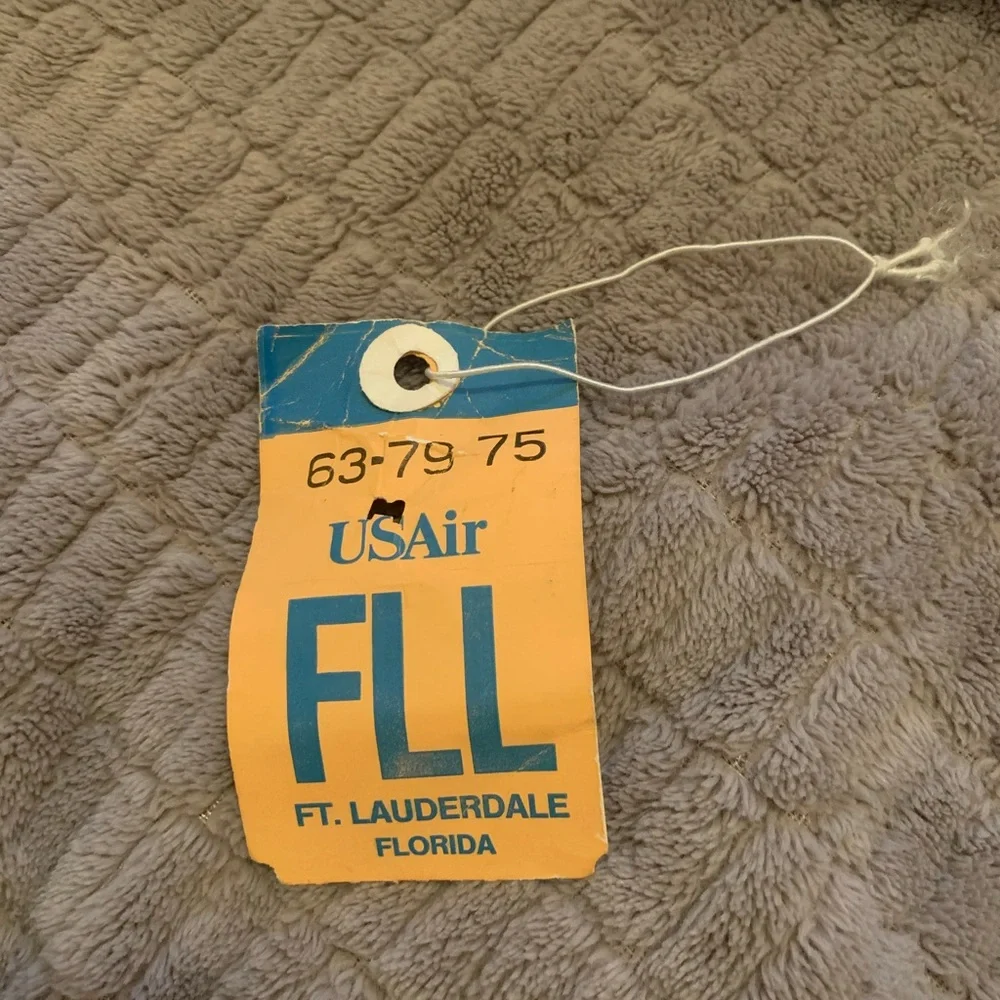 Vintage US Air Luggage Tag - Picture 1 of 3